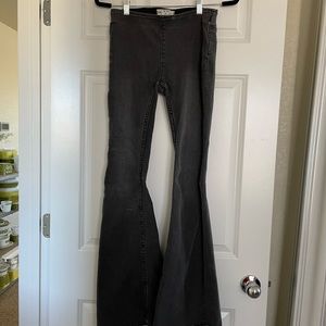 Free People High Rise Pull On Flare